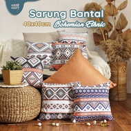 Bohemian Ethnic Print Sofa Cushion Cover 40x40 cm Pillow Cushion Cover