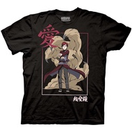 HH 2020 Ripple Junction Naruto Shippuden Gaara Kanji Framed Adult sale เสื้อยืดคอกลม เสื้อนารูโตะ