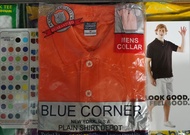 BLUE CORNER POLO SHIRT FOR MENS ORANGE