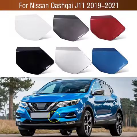 622A0-DF60A-B151 Car Front Bumper Tow Hook Cover Lid Towing Trailer Hauling Eye Cap For Nissan Qashq