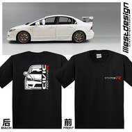 23 fashion 2025 SALE Auto Tees : Honda Civic FD2R TYPE R Civic FK2R TYPE R FK8R MUGEN JS RACING FEEL