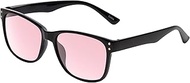 Calabria Avery Pink Tint FL-41 Reading Glasses Fluorescent Blue Light Sensitivity Migraine Glasses F