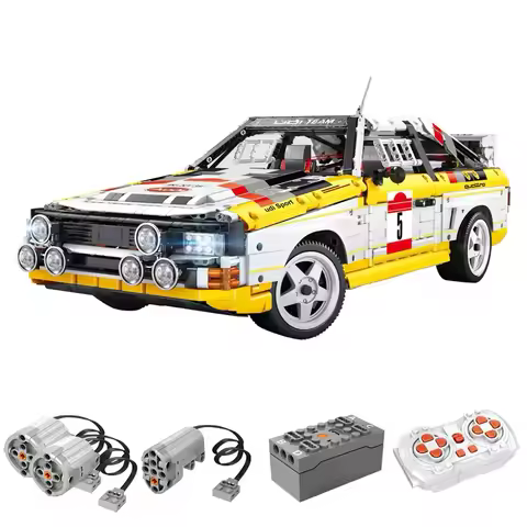 3887Pcs MOC Technical Remote Control Sports Car S1 Building Blocks Bricks Model Assembling Toys for 