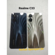 Backdoor + Realme C33 Camera GlassRing Original NEW