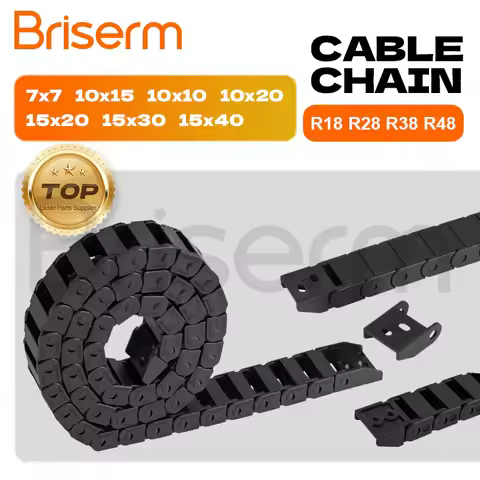 Cable Chains 7x7 10x15 10x10 10x20 15x20 15x30 15x40 R18 R28 R38 Bridge Type Non-Opening Plastic Tow
