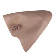 NEW Tête doeuf en forme de peau conique Alien Masque Cap Cosplay Faux Coneheads Latex Casque Hallowe