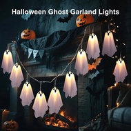 Halloween Lights Halloween Decor for Party Haunted House Fireplace Porch Window Decor 8 Modes Light