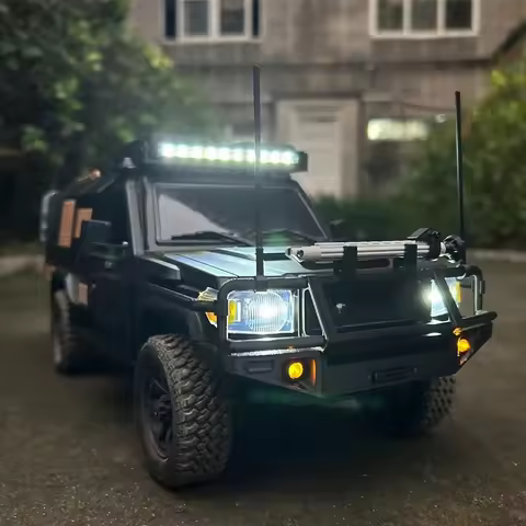 1/12 MN-82 RC Off-road Vehicle Modification Accessories for MN82 MN82S LC79 Casing Appearance and Mo