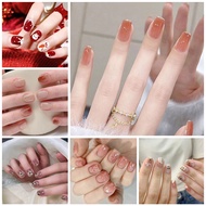 R821-R840 Full Cover Fake Nails Nail Art Tips False Nails 24 Pcs/box