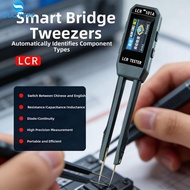 Smart LCR Intelligent bridge tester Tweezer Meter for Resistor Capacitor Testing