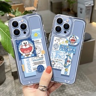 Compatible for IPHONE 6S 7 8 PLUS X XS XR 11 12 13 14 15 PLUS MAX PRO cartoon pattern transparent Ac