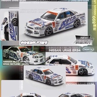 [MORTAL] 1:64 Nissan ER34 D1GP BLITZ Livery 2004