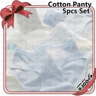 Women's Cotton Brief Underwear - Soft & Breathable 5-Piece Set