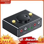3.5mm to  Audio Switcher Bidrectional Switcher 1 in 2 Out or 2 in 1 Out Dual  to 3.5mm Splitter Swit