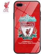 利物浦Liverpool球會LOGO紅色玻璃面款式手機殼!(iPhone)