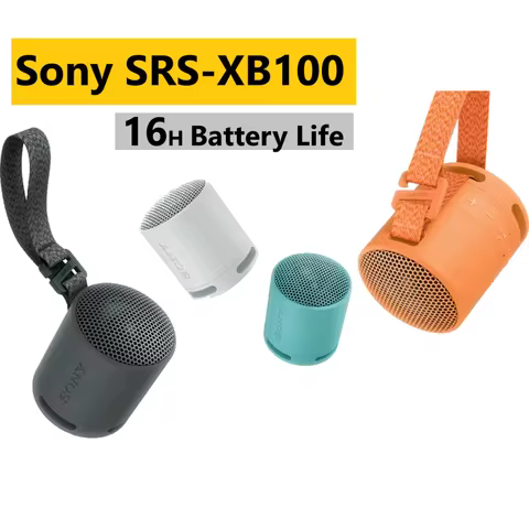 Sony SRS-XB100/Wireless Speakers Clear and heavy bass reproduction / Waterproof and dustproof IP67