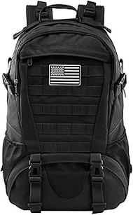 LIMHOO Tactical Backpack for Men Military Molle Bag Hiking Day Pack 27L Army Waterproof EDC Rucksack