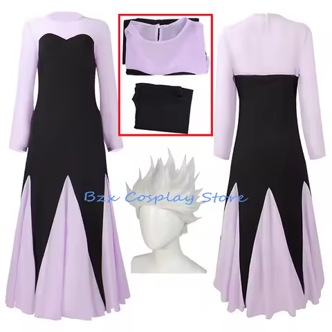 Cosplay Anime Ursula Cosplay Costume Uniform Dresses Wig Set Halloween Carnival Party Ursula Outfit 