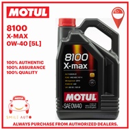 MOTUL 8100 X-MAX 0W40 ENGINE OIL [5L]