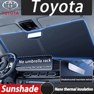 Toyota Sunshade Front Windshield Sunshade Curtain Corolla Cross YARIS ALTIS VIOS Rav4 CAmry chr  exc