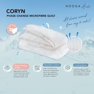 Hooga Arctic CORYN Phase Change Microfibre Quilt | Cooling Quilt | Alternative Down Quilt | Anti Dus