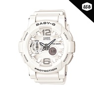[Watchspree] Casio Baby-G G-Lide Series White Resin Band Watch BGA180-7B1 BGA-180-7B1 [Kids]