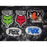 Vintage fox sticker