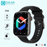 P45 2022 1.81 inch Bluetooth Calling Smartwatch Men Support 118 Sports Women Smart Watch PK iwo 13 W27 W37 Pro S7