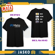 Meta Facebook Pro T-shirt Posting Eating Sleep Study DB Distro T-shirt