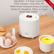 Smart Egg Boiler – 4–6 Eggs Capacity, Timer Function, Auto Shut-Off, 400W Power,
