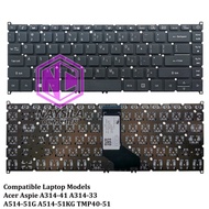 Keyboard Acer Aspire 3 A314-41 A314-33 A514-51G A514-51KG TMP40-51