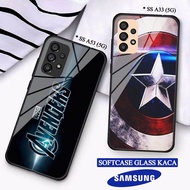 Softcase Glass Kaca SAMSUNG A33(5G) A53(5G) - Casing hp SAMSUNG A33(5G) A53(5G) [ S16 ].