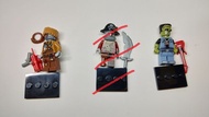 包平郵 (結業清貨) LEGO Minifigure Friends City Zombie pirate 疆屍 海盜 科學怪人 城市 原裝 人仔 minifigures 吉他