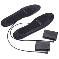 1 Pair Electric 3xAA Battery Powered Heated Insoles For Shoes Winter Cold Protection Keep Feet Warm 