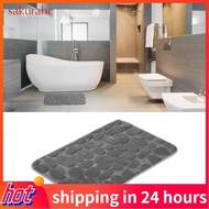 Sakurabc Zerodis Flannel Doormat Bathroom Rug Bath Mat Soft Absorbent Non Slip 23.4x15.9 Inch Super 