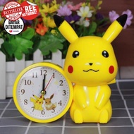 COD - Jam Weker Alarm Karakter Anak Pikachu / Jam Beker / Jam Alarm Meja Terbaru