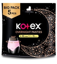 Kotex Overnight Panties L-X