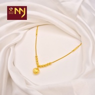 NNJ RANTAI LEHER CHOKER 916 | 22K GOLD NECKLACE