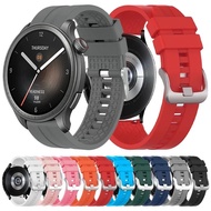 20 22mm Rubber Watch Strap for Huami Amazfit BALANCE/Bip 5 U Pro Sport Watchband GTR 4 3 Pro 2e 47mm