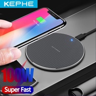 100W wireless charger for iphone11 xs max x xr 8plus fast charge mobile phone charger for ulefone doogee samsung note 9 8 s10plu