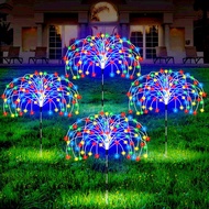 Outdoor solar fireworks, street lights, garden decoration, waterproofing, 200LED garden, garden, gar