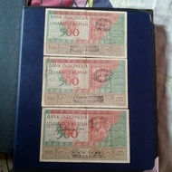 uang kuno Indonesia seri budaya idr 500