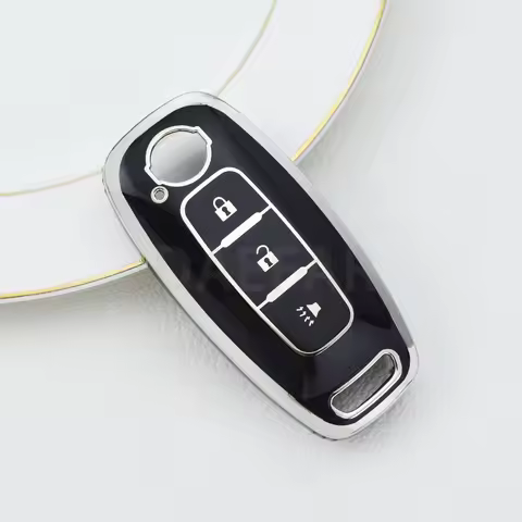 For Nissan Versa X-Trail T33 Serena Rouge Kicks Pathfinder Ariya Rogue 2023 TPU 3 Buttons Key Cover 