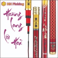 Loi Hoa Hoang Long hand fishing rod hardness 6H. Single fishing rod specializes in copying. Genuine 