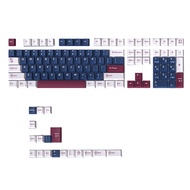 For GMK67 for GMK87 Compatible Keycap Set 126 Double Shot PBT Cherry MX Keycaps for Mechanical Keybo
