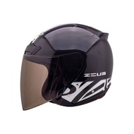 ZEUS ZS-609 Open Face Helmet With Smoke Visor