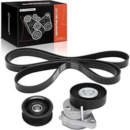 A-Premium Serpentine Belt Kit Replacement for Mercedes-Benz E320 E430 1998-2002 S430 S500 2000-2001 