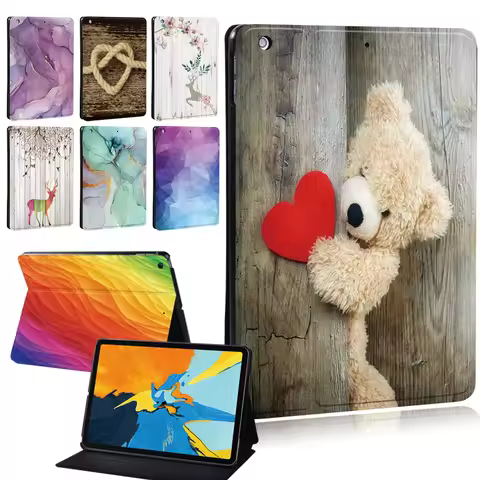 Case for Huawei MediaPad T3 8.0"/T3 10 9.6"/T5 10 10.1" Leather Funda Flip Tablet Cover for M5 Lite 