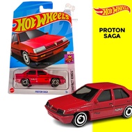 Original Mattel HOT WHEELS Murah Basic Cars 1:64 Diecast Racing Car Toy Collectibles Proton Saga Var