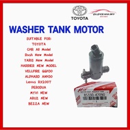 TOYOTA AVANZA '18 PERODUA AXIA MYVI '18 BEZZA WASHER TANK MOTOR WIPER PUMP  85330-47090 Air Tangki